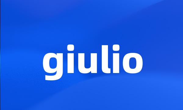 giulio