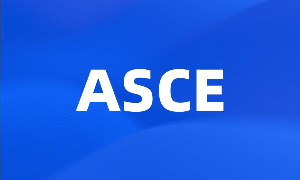 ASCE