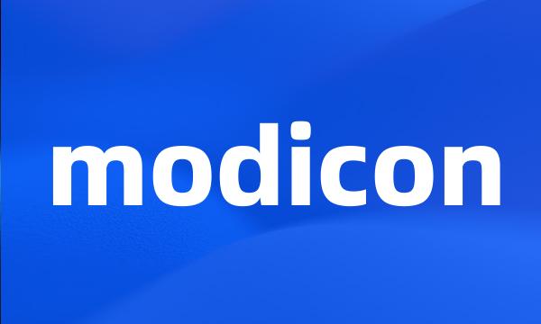 modicon