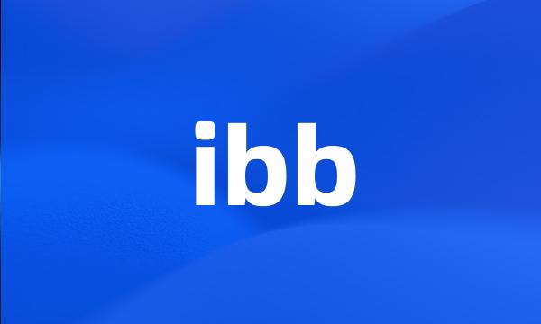 ibb