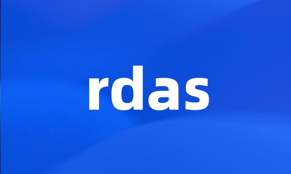 rdas