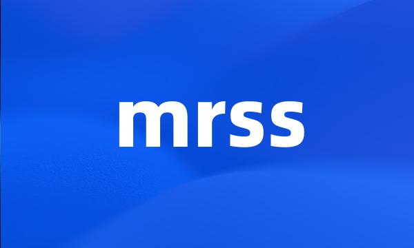 mrss