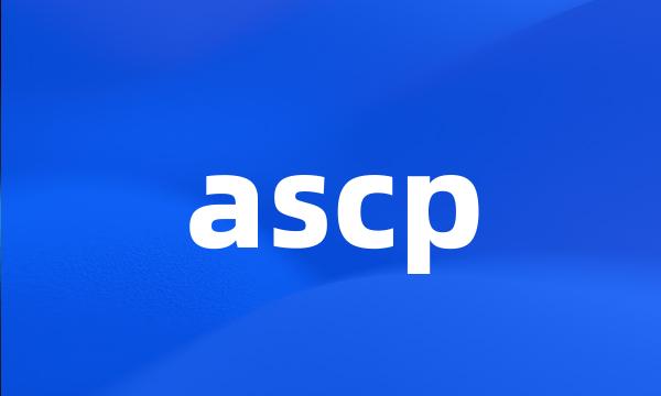 ascp