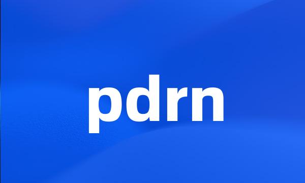 pdrn