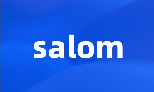 salom