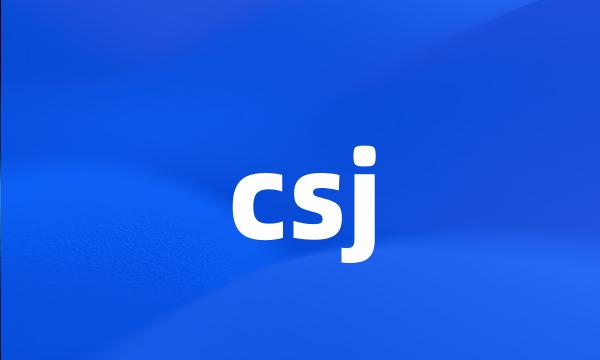 csj