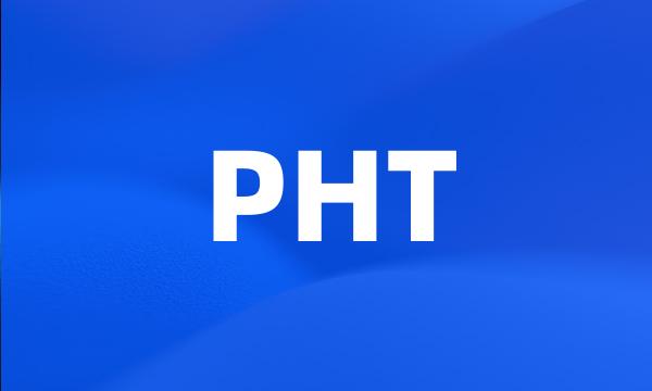 PHT