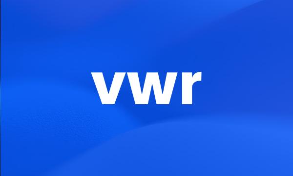 vwr