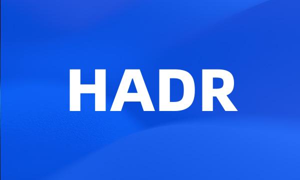 HADR