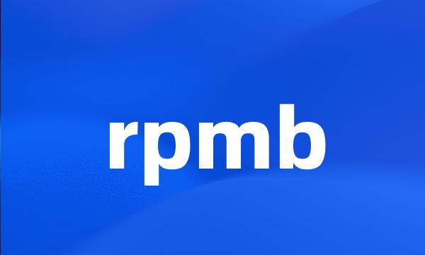 rpmb