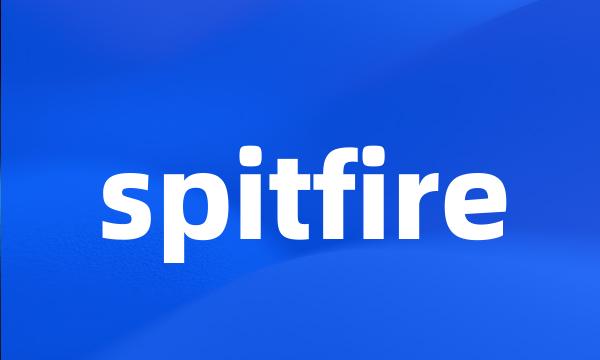 spitfire