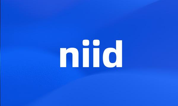 niid