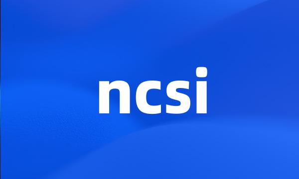 ncsi