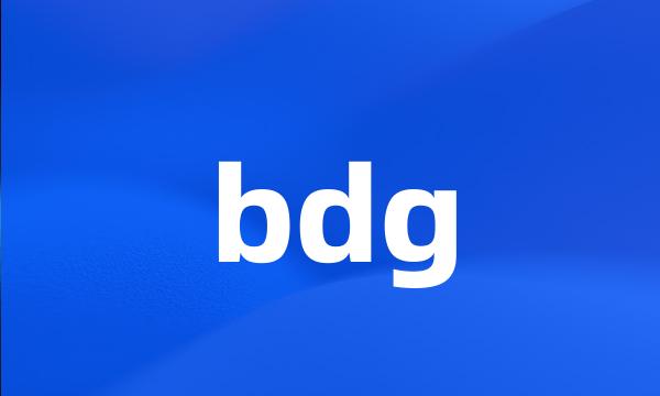 bdg