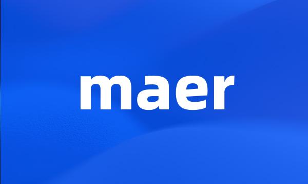 maer