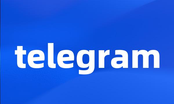 telegram