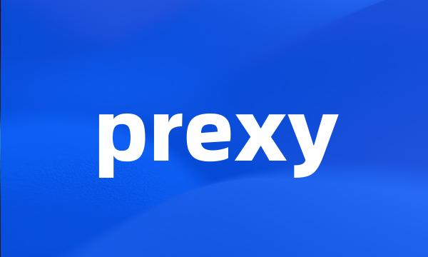 prexy