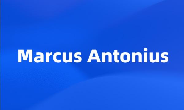 Marcus Antonius