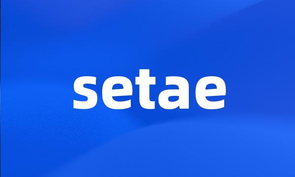 setae