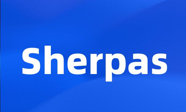 Sherpas