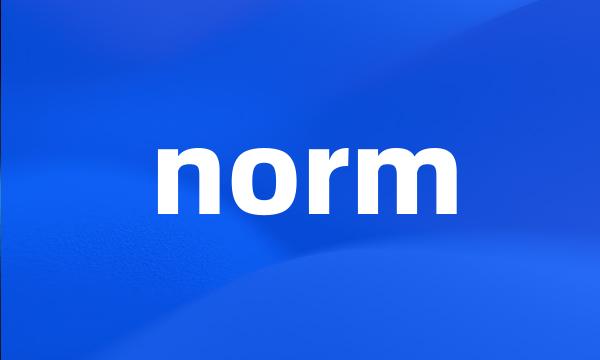 norm