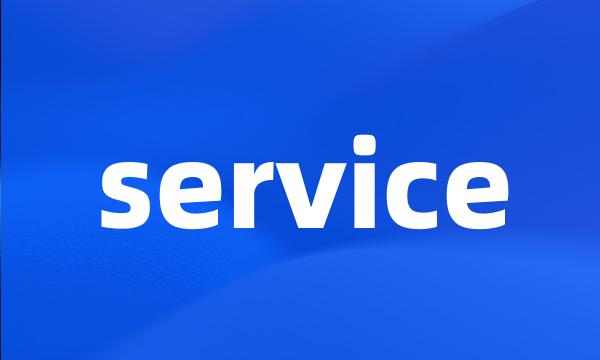 service