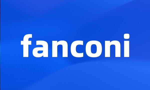 fanconi