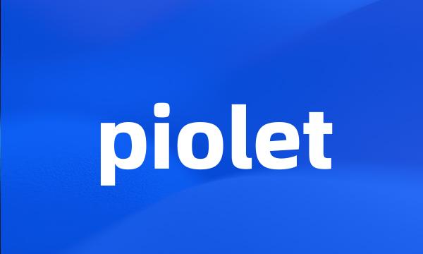 piolet