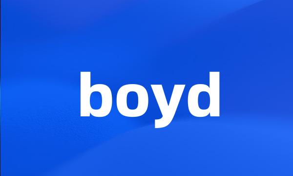 boyd