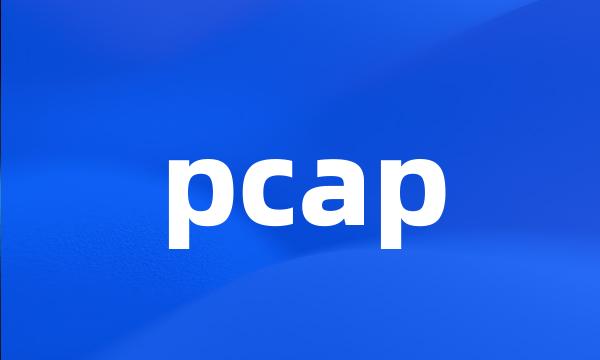 pcap