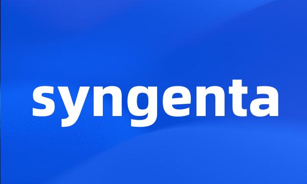 syngenta