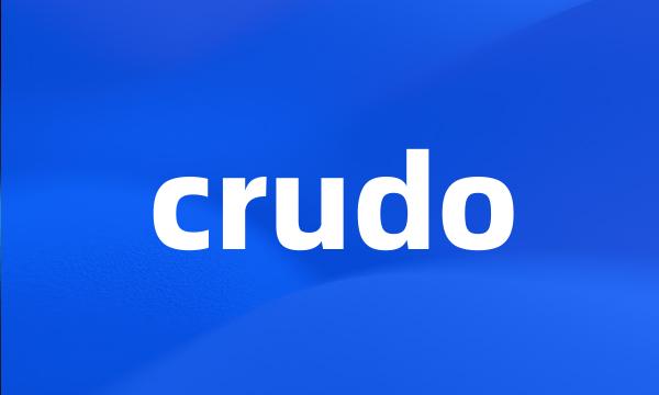 crudo