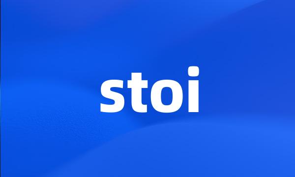 stoi