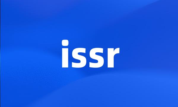 issr