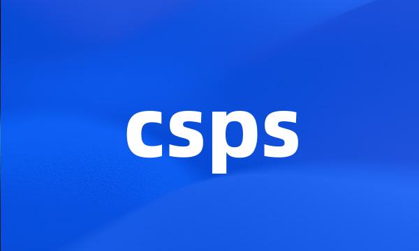 csps