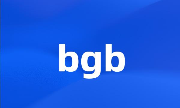 bgb