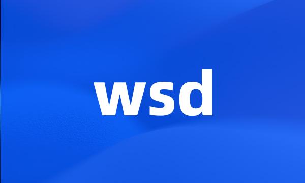 wsd