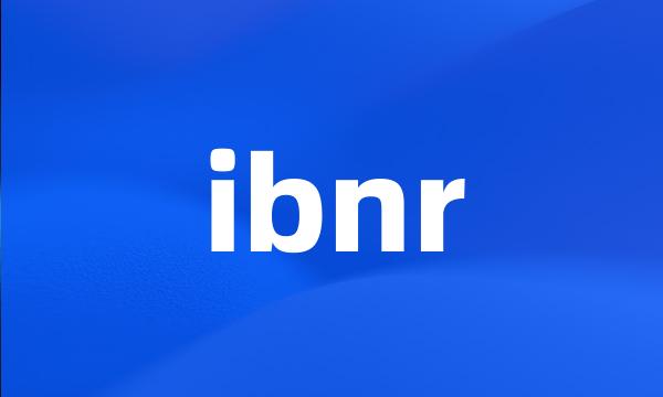 ibnr