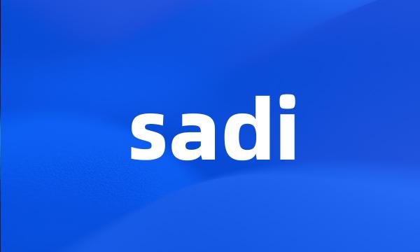 sadi