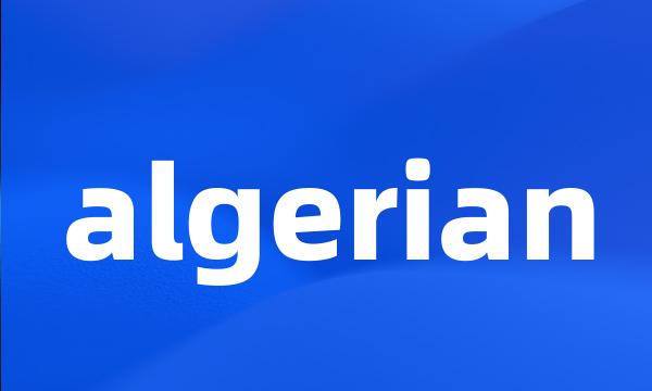 algerian