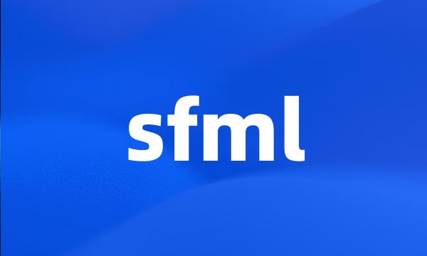 sfml