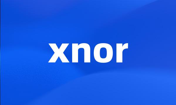 xnor