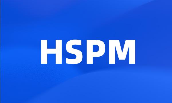 HSPM