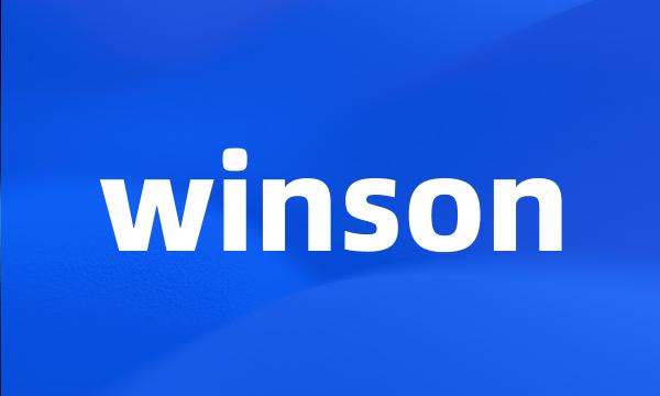 winson