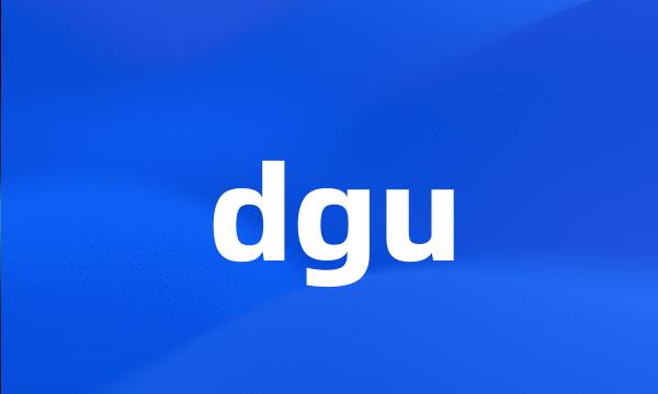 dgu