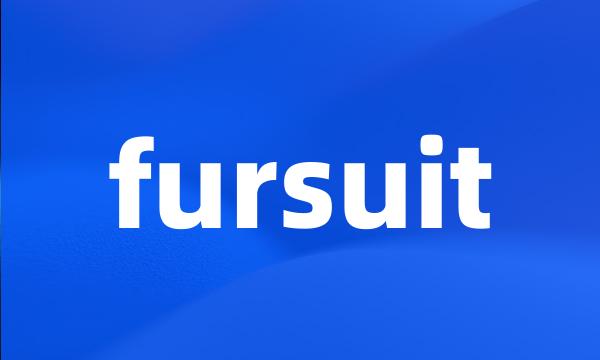 fursuit