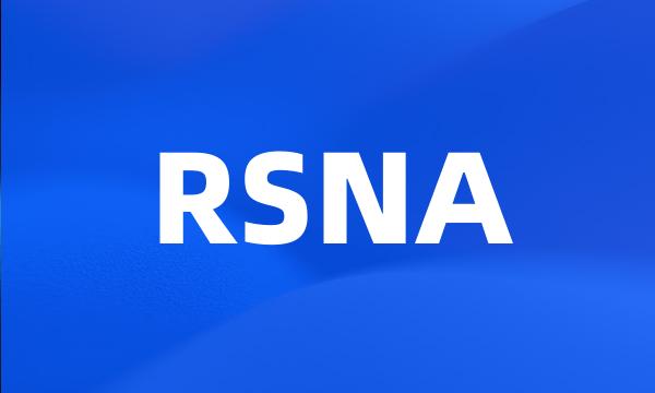 RSNA