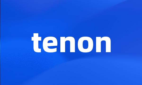 tenon