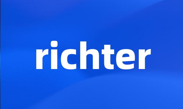 richter