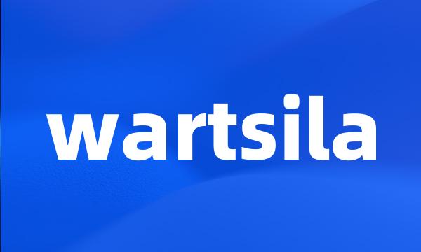 wartsila